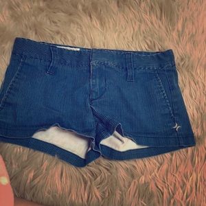 Very cute blue striped shorts